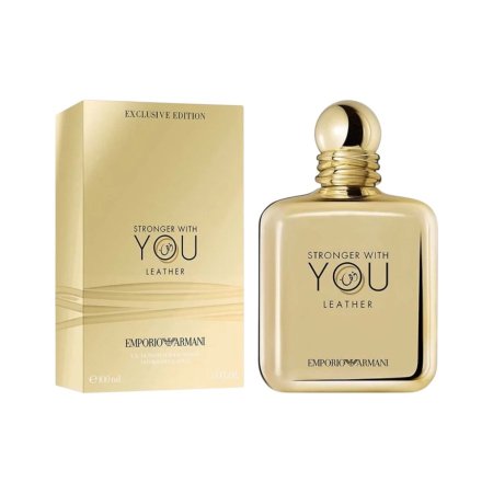EMPORIO ARMANI STRONGER WITH YOU LEATHER EDP 100ML