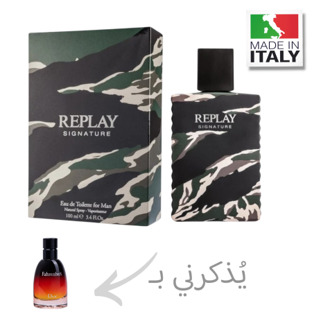 REPLAY REPLAY SIGNATURE MEN EDT 100ML