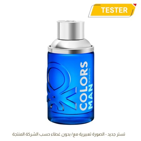 TESTER BENETTON COLORS DE BENETTON BLUE EDT 100ML