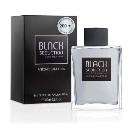        	ANTONIO BANDERAS BLACK SEDUCTION EDT 200ML