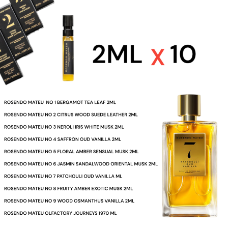 ROSENDO MATEU SAMPLES 2ML X 10 pcs